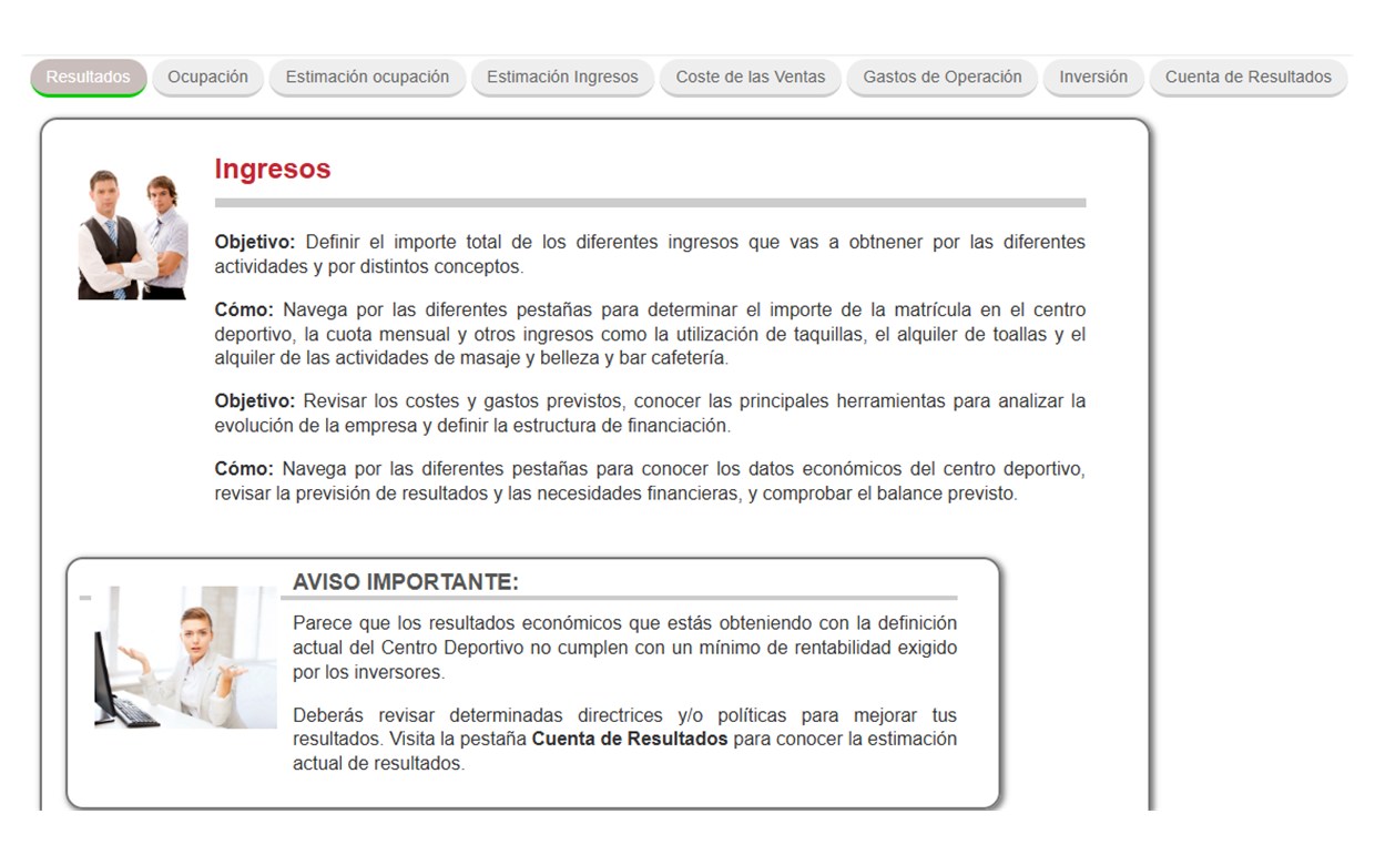 Planificación — Resultados